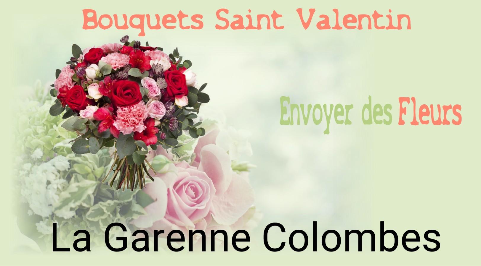 Roses de Saint-Valentin livrées à La Garenne-Colombes